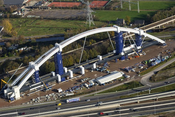 Spoorbrug  A1, fase 2